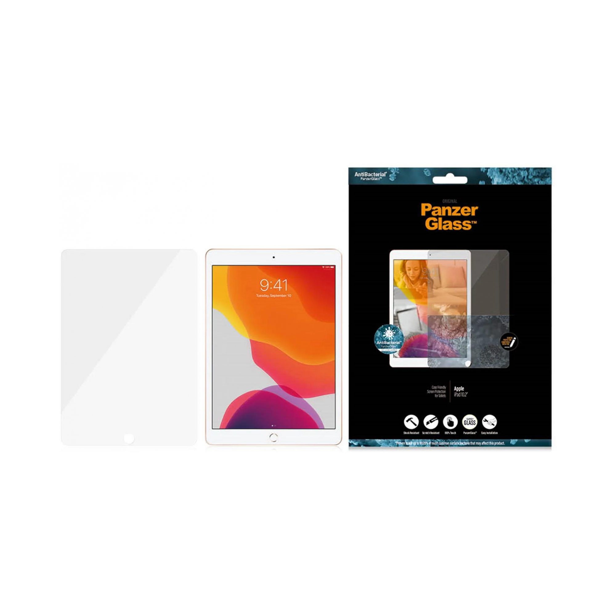 PanzerGlass iPad 10.2" Ekran Koruyucu Cam