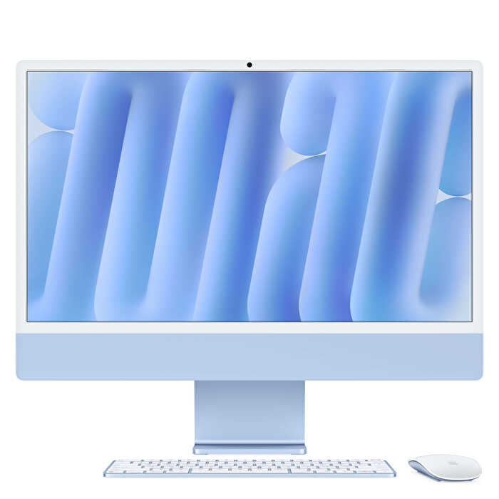 iMac 24 inç Retina 4.5K M4 çip 10 çekirdekli CPU ve 10 çekirdekli